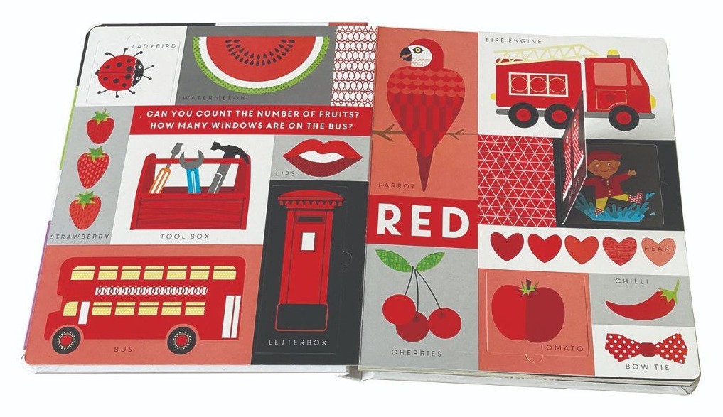 Die-cut animal shaped board book
